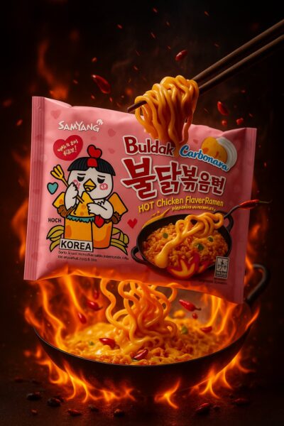 Samyang Buldak Hot Chicken Ramen - Carbonara - (40x130g)